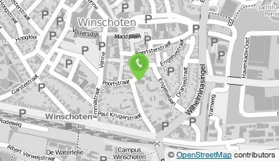 Bekijk kaart van Nereus Mail in Winschoten