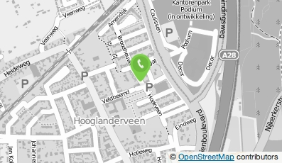 Bekijk kaart van Infra Comms in Hooglanderveen