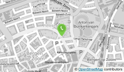 Bekijk kaart van Timmermans Administratie Advies Kantoor in Bergen op Zoom