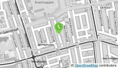 Bekijk kaart van OD Fair Taxi in Amsterdam