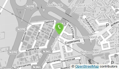 Bekijk kaart van ABC Bouwcase in Groningen