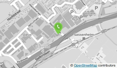 Bekijk kaart van Wibber B.V. in Sassenheim