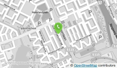 Bekijk kaart van Taxi Melis in Amsterdam