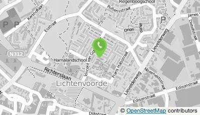 Bekijk kaart van R. van Veen Schilderwerken  in Lichtenvoorde