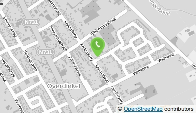 Bekijk kaart van Top Outlet Shop in Overdinkel