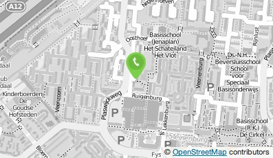 Bekijk kaart van Pieterse van Wijck Renovatie & Onderhoud in Gouda