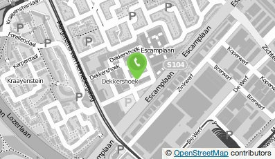 Bekijk kaart van Otten's Groenten en Fruithandel in Den Haag