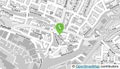 Bekijk kaart van Bar Café Populair in Lemmer