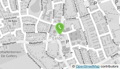 Bekijk kaart van Cafetaria Kom Eet in Eelde