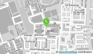 Bekijk kaart van Bakkerij Baronie Place in Alphen aan den Rijn