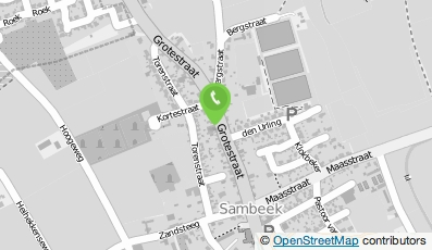 Bekijk kaart van Shaped Fitness in Sambeek
