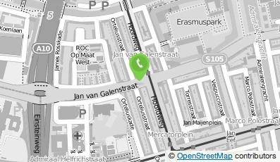 Bekijk kaart van Robin Kamping in Amsterdam