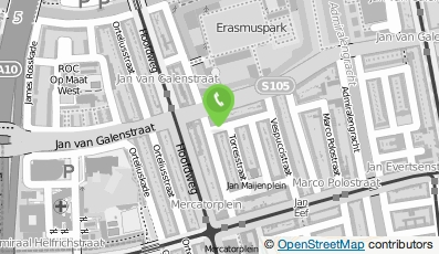 Bekijk kaart van Taxi Baarsjes in Amsterdam