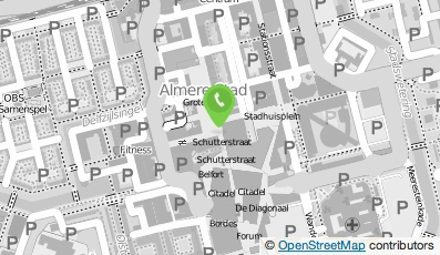 Bekijk kaart van Big Bazar in Almere