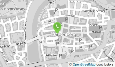 Bekijk kaart van Hunkemoller Hardenberg in Hardenberg