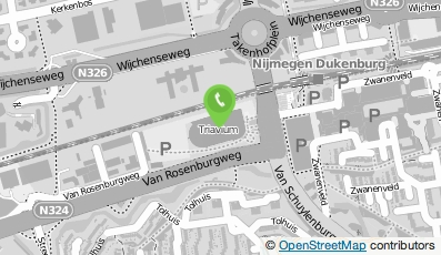 Bekijk kaart van Wereldkeuken Triavium B.V.  in Nijmegen