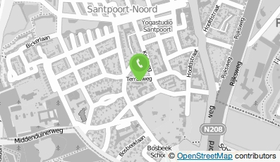 Bekijk kaart van Beauty & Wellness Boekelaar in Santpoort-Noord