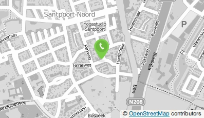 Bekijk kaart van By Moon at Home in Santpoort-Noord