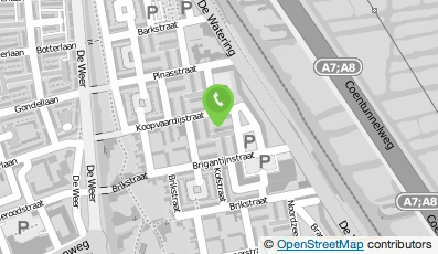 Bekijk kaart van OSP Multidiensten in Zaandam