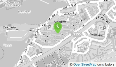 Bekijk kaart van Taxi Service Greater Amsterdam in Zaandam