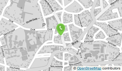 Bekijk kaart van Health+ Laren B.V.  in Laren (Noord-Holland)