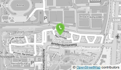 Bekijk kaart van Jetsonstaxi  in Amstelveen