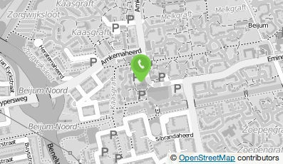 Bekijk kaart van Cafe de Witte Raaf in Groningen