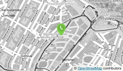 Bekijk kaart van Kolk1600 Bed and Breakfast in Amsterdam