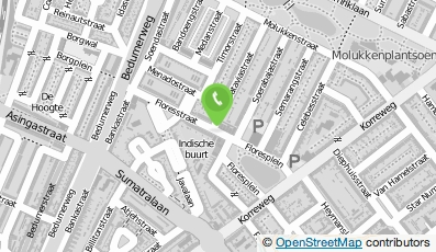 Bekijk kaart van Cafetaria Floresstraat in Groningen