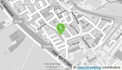 Bekijk kaart van Dennis de Bruyn B.V.  in Valkenburg (Zuid-Holland)