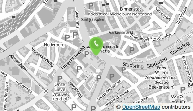Bekijk kaart van Voskuilen Advocaat in Amersfoort