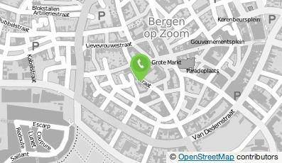 Bekijk kaart van Wolvision B.V. in Bergen op Zoom