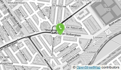 Bekijk kaart van Studio Overvelde in Den Haag