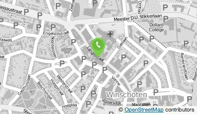 Bekijk kaart van Op=Op Winschoten in Winschoten