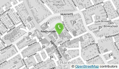 Bekijk kaart van Op=Op Haren in Haren (Groningen)
