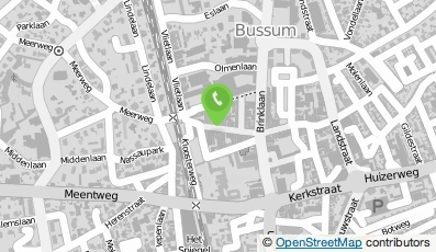 Bekijk kaart van Op=Op Bussum in Bussum