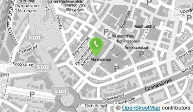Bekijk kaart van Op=Op Nijmegen Centrum in Nijmegen