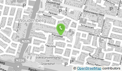 Bekijk kaart van Taxi GroenNL in Woudenberg