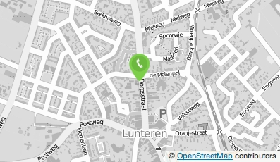 Bekijk kaart van Handelsonderneming Henri Dirksen in Lunteren