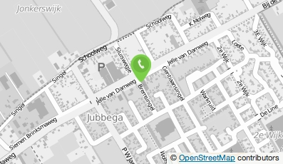 Bekijk kaart van Tweewielerbedrijf De Singel in Jubbega
