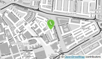 Bekijk kaart van Sanne de Vries /De Pizzabakkers Pannekoekstr. in Rotterdam