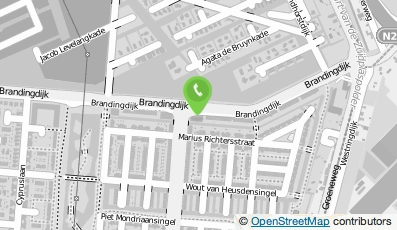 Bekijk kaart van Voeten op de Dijk  in Rotterdam