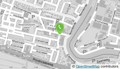 Bekijk kaart van Bouwbedrijf Wiersma in Wormerveer