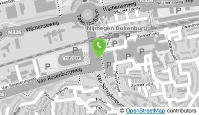 Bekijk kaart van Taxi Cab4u B.V. in Nijmegen