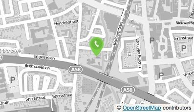 Bekijk kaart van Logopediepraktijk S.A. Holtrust in Roosendaal