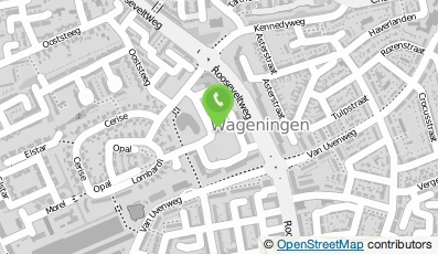 Bekijk kaart van Huis van de wijk de Pomhorst  in Wageningen