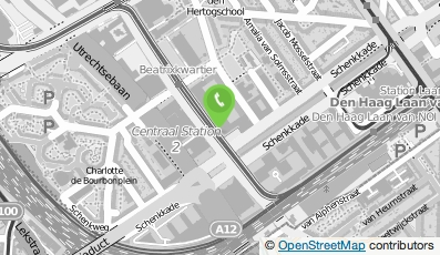 Bekijk kaart van SENS real estate Projecten B.V. in Den Haag