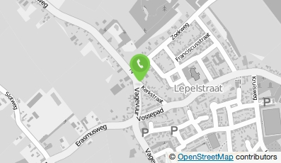 Bekijk kaart van Thuiswerk centrale Lepelstraat in Lepelstraat