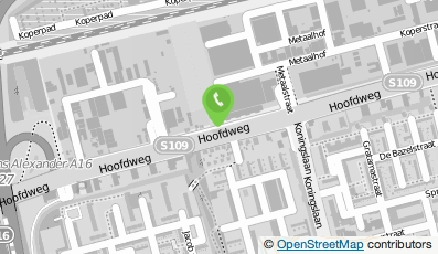 Bekijk kaart van Autosloperij Alexander  in Rotterdam