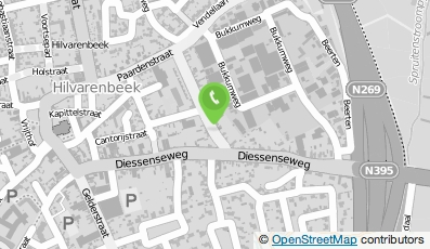 Bekijk kaart van Jeske's Hair in Hilvarenbeek